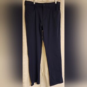 Johnston & Murphy Dark Blue Performance XC4  Pants Size 34x29 Short